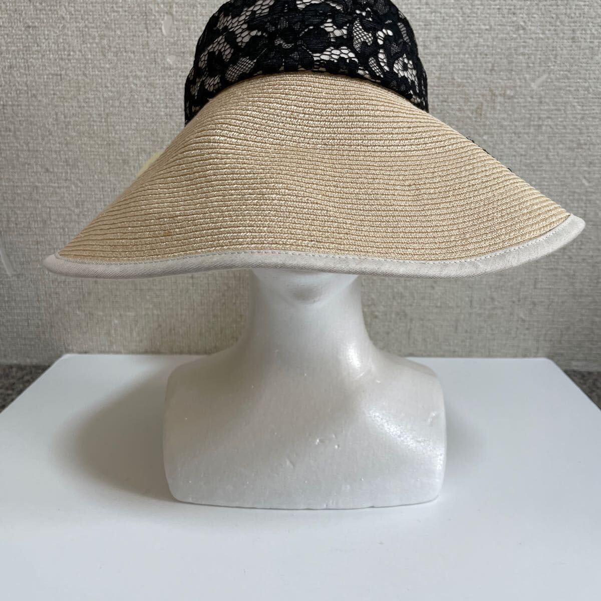 Athena New York フラワーレースサンバイザー Athena New York フラワーレースサンバイザー